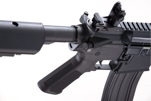 Lancer Tactical High FPS MK 18 MOD 0 CQB Gen 2 Field AEG Airsoft Rifle - Black/Regular High FPS
