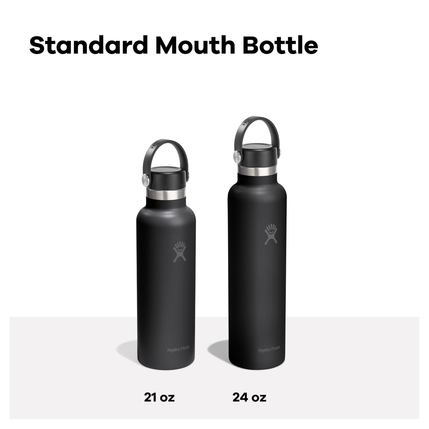 Hydro Flask Water Bottle - Insulated Stainless Steel - Non Spill, Leakproof in 24 Oz Cloud Pink