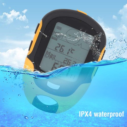 VGEBY Altimeter, FR500 Outdoor Multifunctional Hygrometer Thermometer Barometer for Climbing Hiking Barometer/Altimeter Sensor