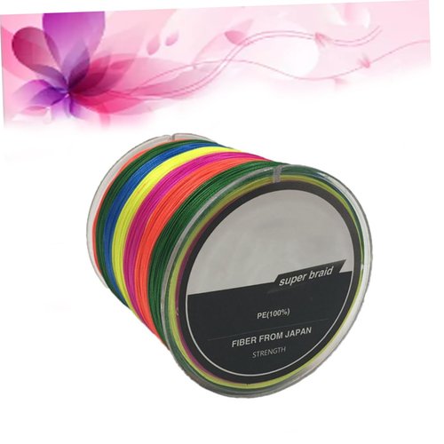 Balacoo Colorful Fishing Line 100m 0.5mm Diameter Line High Sensitivity and 8 Braided Strands