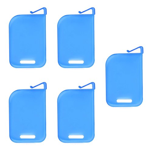5Pcs Card Box Divider Clapboard Partition Board Trading Card Box Baffle Clip Portable Drawer Separators Board