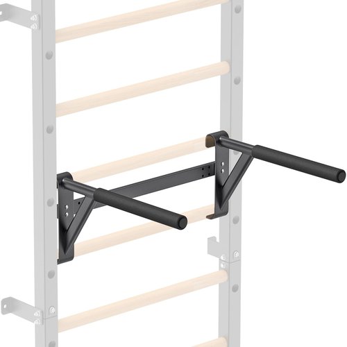 Lifeswell Dip Bar Attachment for Swedish Ladder, Non-Slip Adjustable Grip Handles, Dip Station for Strength Training, 250 lbs Capacity