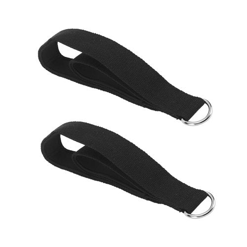 Modern Pilates Reformer Straps - D Ring Double Loop Straps for Home Gym Workouts, Cotton, Adjustable Length, Anti-Slip, Compatible with Most Pilates Beds and Equipment