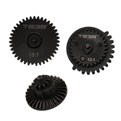 T238- AEG Gear Set Basic Edition V2 V3 Gearbox Upgrade Kit, for M4/AK/MP5/G36/P90 CNC Machined (13:1)