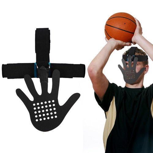 Hand in Your Face Basketball Mask, Upgrate 3D Eye-Blocking Adjustable Anti-Slip Training Mask, Shooting Dribble Basketball Training Equipment, Fit for Kids/Adults