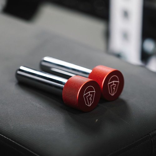 Titan Fitness 1" (25mm) Mag Pins Fit T-2 and Titan Series Racks, Set of 2 Magnetic Pins for Securing Rack Attachments, Powerful Gym Hitch Pins, Fits Most Squat & Power Racks