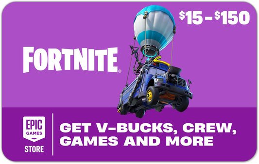 Fortnite eGift Card - Powered by the Epic Games Store