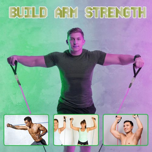 Baseball Resistance Bands for Pitchers – Pro-Grade Arm Strength & Pitching Bands | 5-Level Adjustable Resistance Bands for Baseball/Softball Training (All Ages)