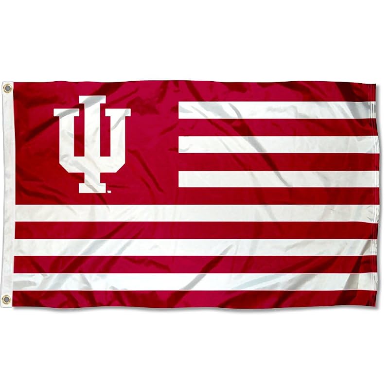 Indiana Hoosiers Flag 3x5 ft – Officially Licensed Polyester Banner with Grommets