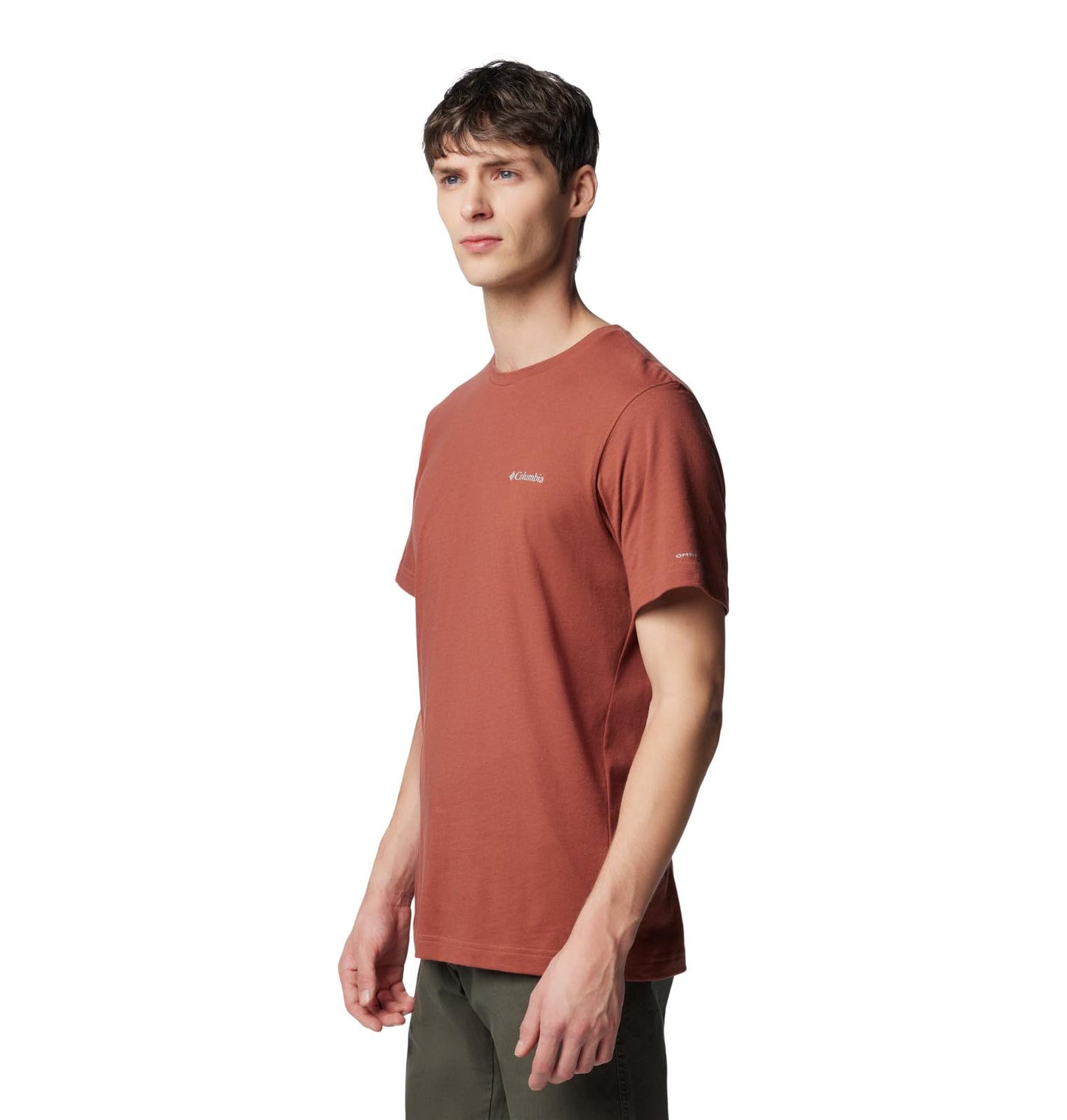 Columbia Men's Thistletown Hills Short Sleeve, Auburn Heather, Medium