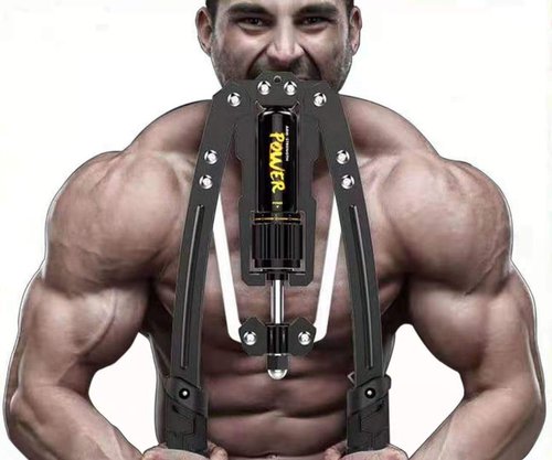 LEJIEYIN Twister Arm Exerciser - Adjustable 22-440lbs Hydraulic Power/Home Chest Expander/Shoulder Muscle Training Fitness Equipment/Arm Enhanced Exercise Strengthener (Black)