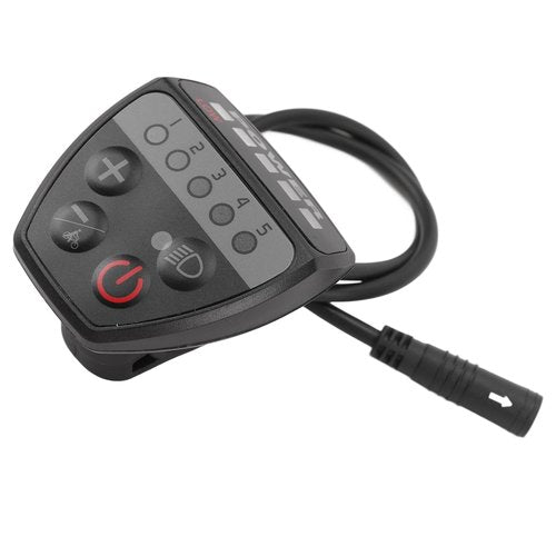LED Display Electric Speed Controller with DC 24v 36v 48v 5pin Water Connector for Outdoor Activities