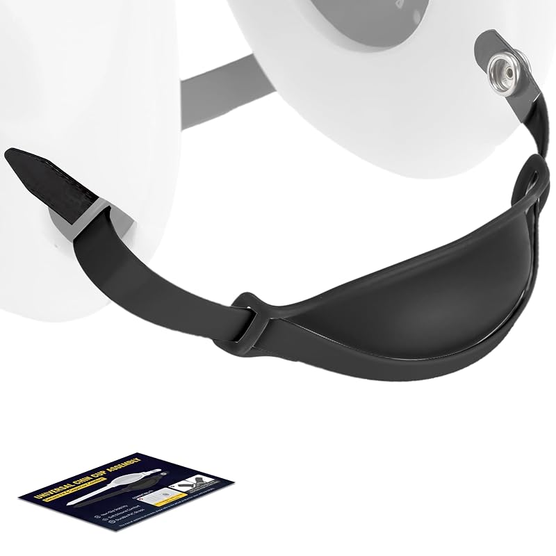 Trymaker Wrestling Headgear Chin Cup Strap – Black (Variation of THIS listing)