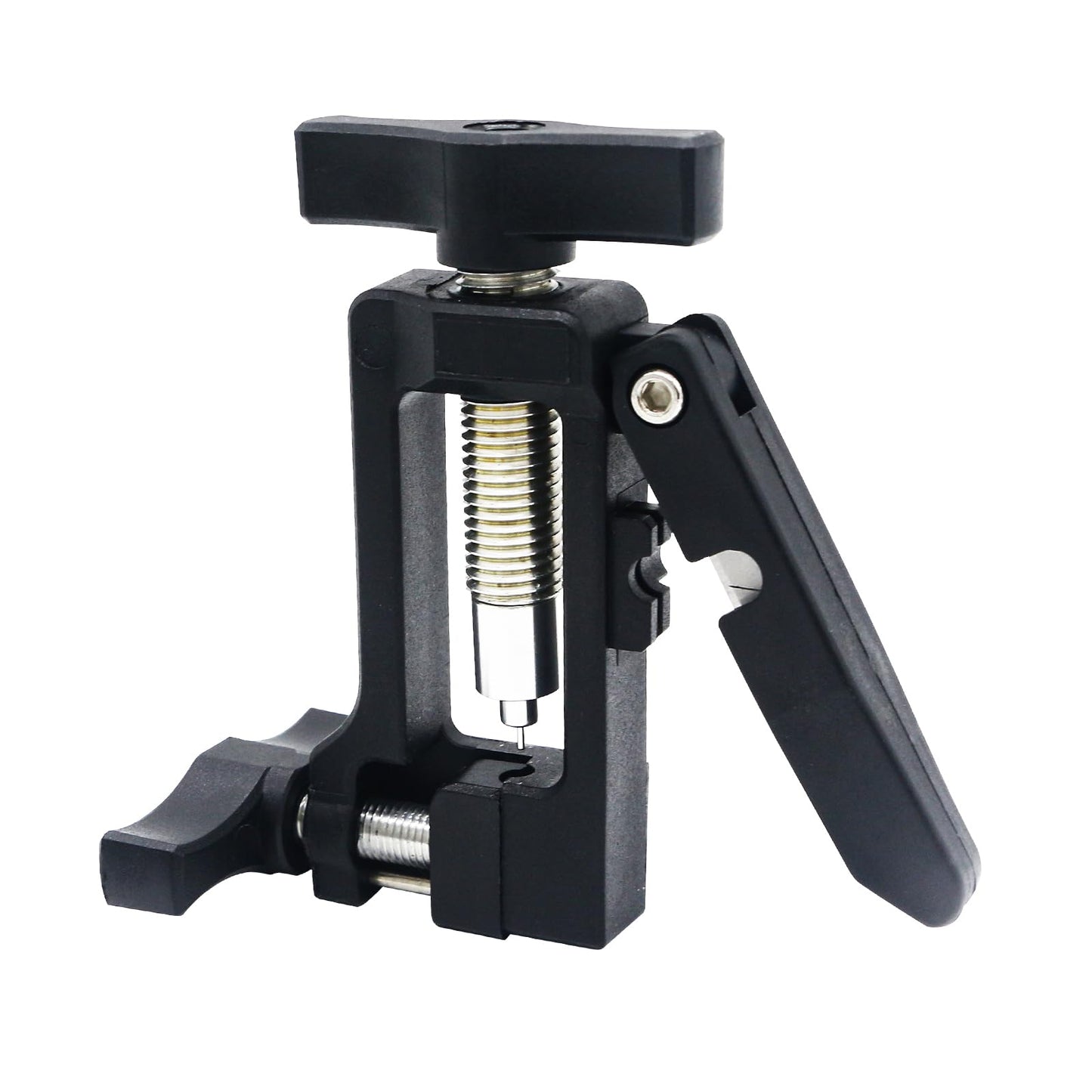 2 in 1 Plastic Needle Driver Insertion and Hydraulic Hose Cutter Tool for Bicycle MTB Road Bike Brake Repair, Lightweight Brake Line Cutter and Oil Fitting Install