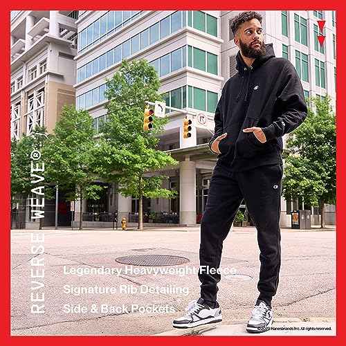 Champion Mens Reverse Weave Joggers, C Logo