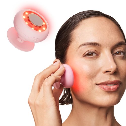 Solawave Red Light Therapy Device for Face & Body | Near Infrared Light Therapy for Rejuvenation | Portable Facial Skincare Solution | Soothes & Depuffs Skin, Reduces Appearance of Lines & Wrinkles