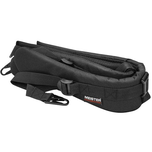 Meister Backpack Straps for 50lb Elite Fitness Sandbag - Weight Rucksack Attachment - Black