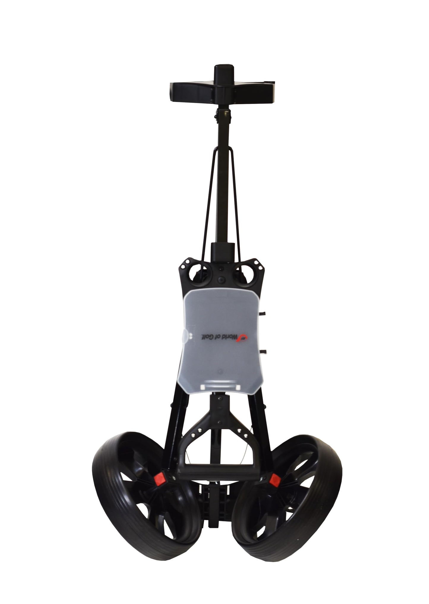 Jef World Of Golf Deluxe Steel Golf Cart, Black