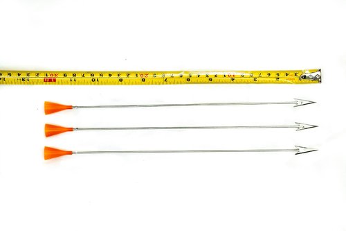 Slock Master Big Bore Blow Gun Fishing Darts, 12 Inch Razor Sharp Darts, 10 per Package, Made for The Fish Hawk Blow Gun