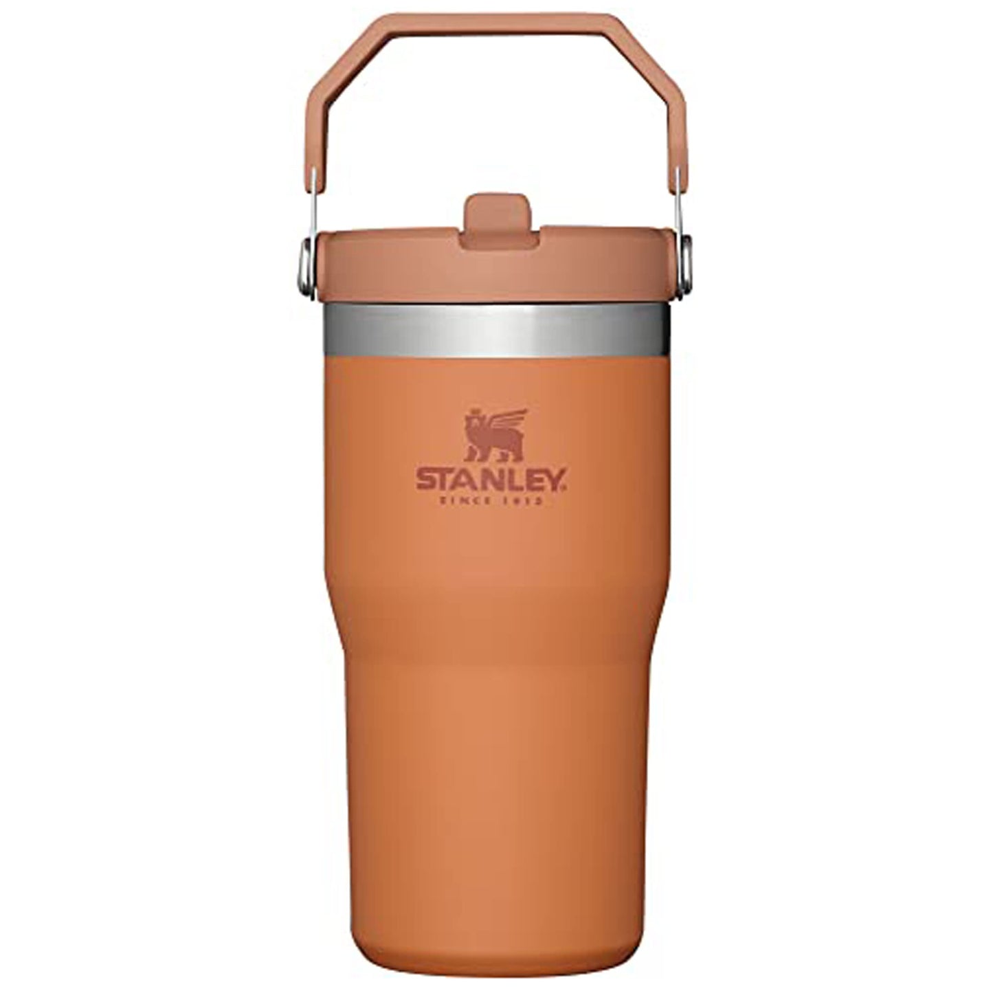 Stanley IceFlow Stainless Steel Tumbler - Vacuum Insulated Water Bottle for Home, Office or Car Reusable Cup with Straw Leak Resistant Flip Cold for 12 Hours or Iced for 2 Days, Ochre, 20 OZ / 0.59 L