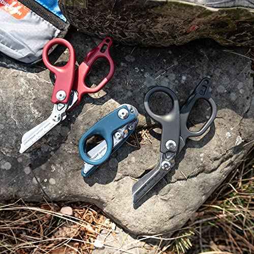 LEATHERMAN, Raptor Response Emergency Shears with Ring Cutter and Oxygen Tank Wrench, Made in the USA, Crimson