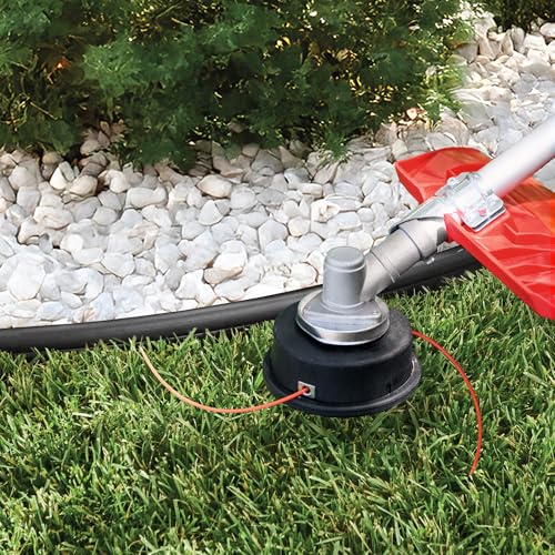 Plastic Lawn Edging Kit - 20 ft Garden Border with Stakes & Connectors