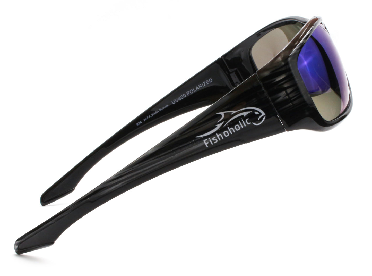 Fishoholic Pro Series Polarized Fishing Sunglasses with Rubber - UV400 Sun Protection Fishing Gift