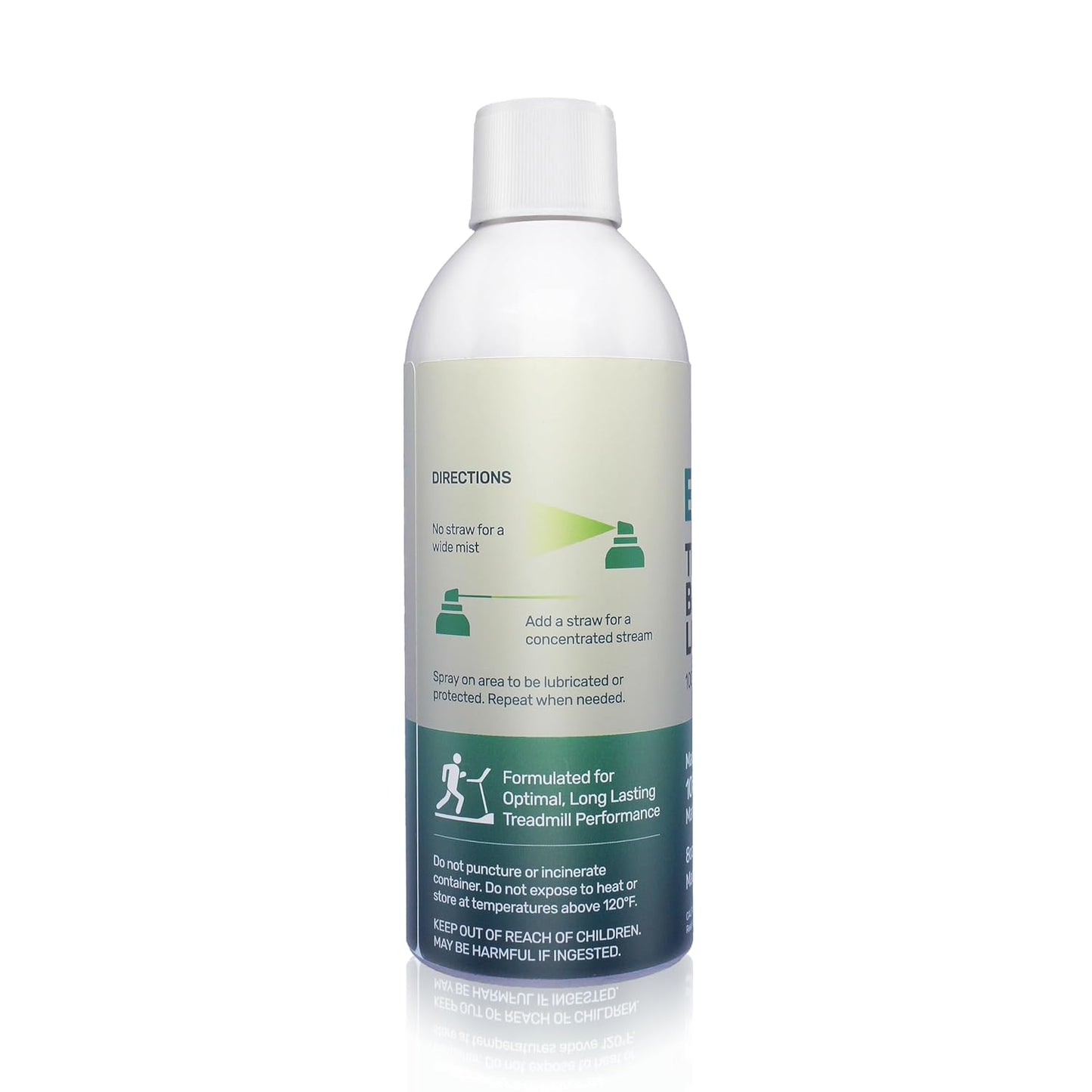 100% Silicone Treadmill Belt Lubricant - Treadmill Oil Spray - All Types of Treadmills - Eco-Friendly Lube - Non-Toxic - Odorless - 8 oz