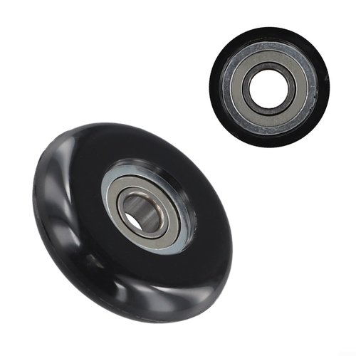 Rollers Kit Fit for Rowing Machine Seats Cushion Wheel,For Gym Wheels/Rollers, Rowing Machine Seat Wheel with High Carbon Steel Bearing, Replacement Cushion Moving Wheels for Exercise Equipment(4pcs)
