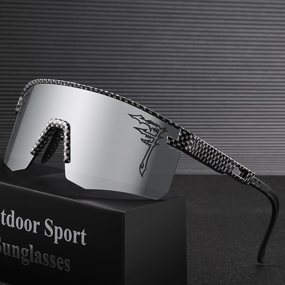 ACEXPNM Two Sizes Baseball Sunglasses For Adults and Youth Boys Girls Kids UV400 Men Women Outdoor Sports Sun Glasses (CY16)