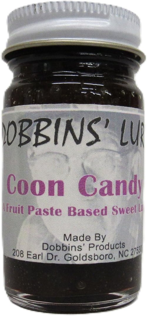 Coon Candy Raccoon Lure - Dobbins Lures 1 Ounce Jar