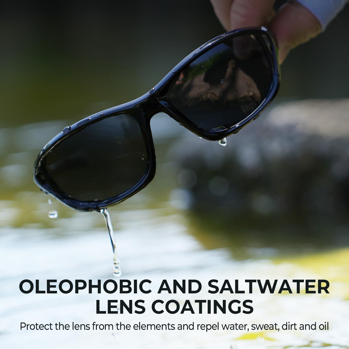 KastKing Dugan Polarized Sport Sunglasses for Men and Women, Ideal for Driving Fishing Cycling Running, UV Protection