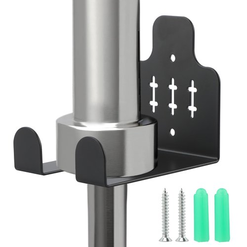 Barbell Wall Holder, Single Barbell wall Mount Hanger, Garage Gym Bar Walls Rack, Vertical Barbells Mount Rack(Black,Size:Under 31mm Bar Size)