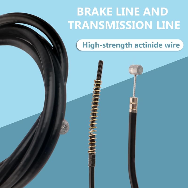 Front Brake Cable for Segway Ninebot Max G30 Electric Scooter - 130cm Steel Cable