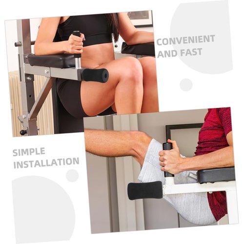 VICASKY 8Pcs Soft Foot Roller Covers for Leg Extension Machine Durable Replacement Pads for Home Gym Exercise Equipment Easy to Install and Maintain