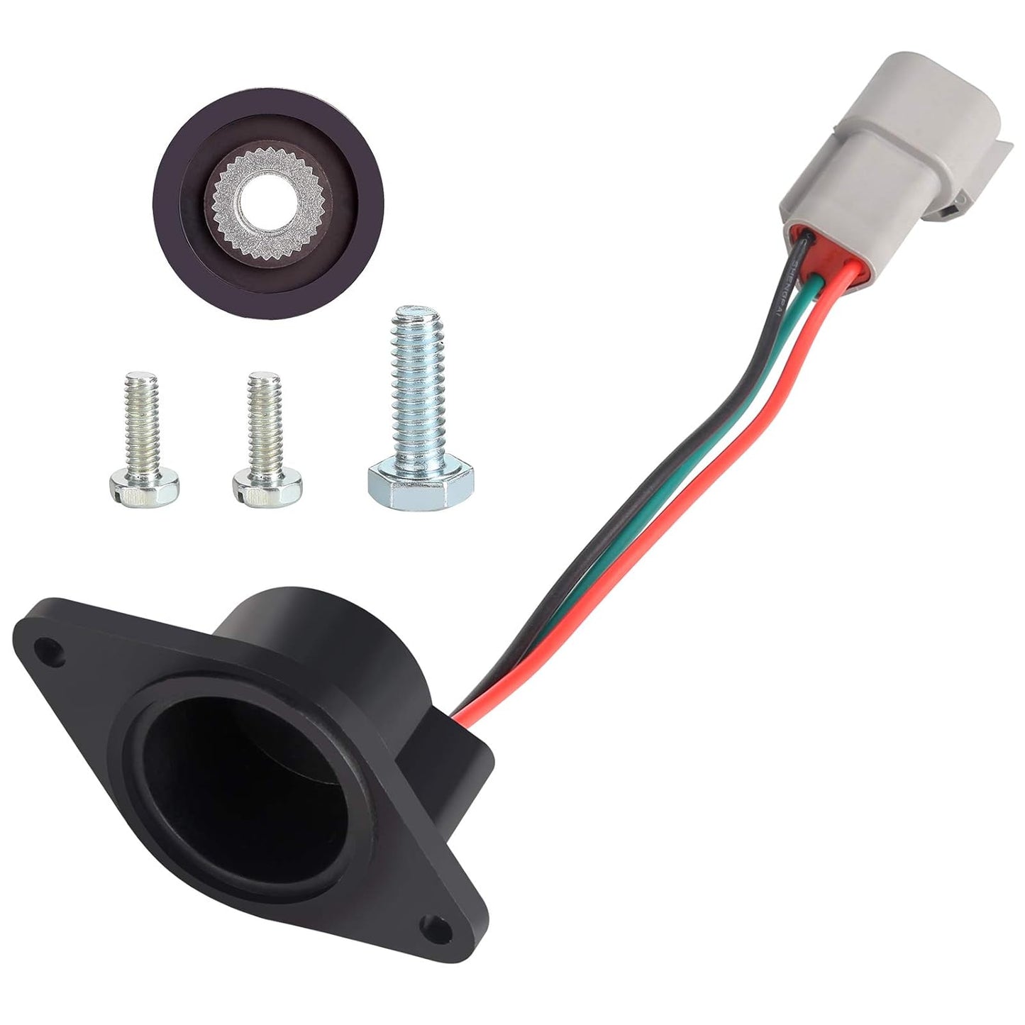 10L0L (High Speed Magnet) Speed Sensor for Club Car IQ DS and Precedent 2004-up 48V Electric Golf Cart with ADC Motor, OEM# 102704901 102265601