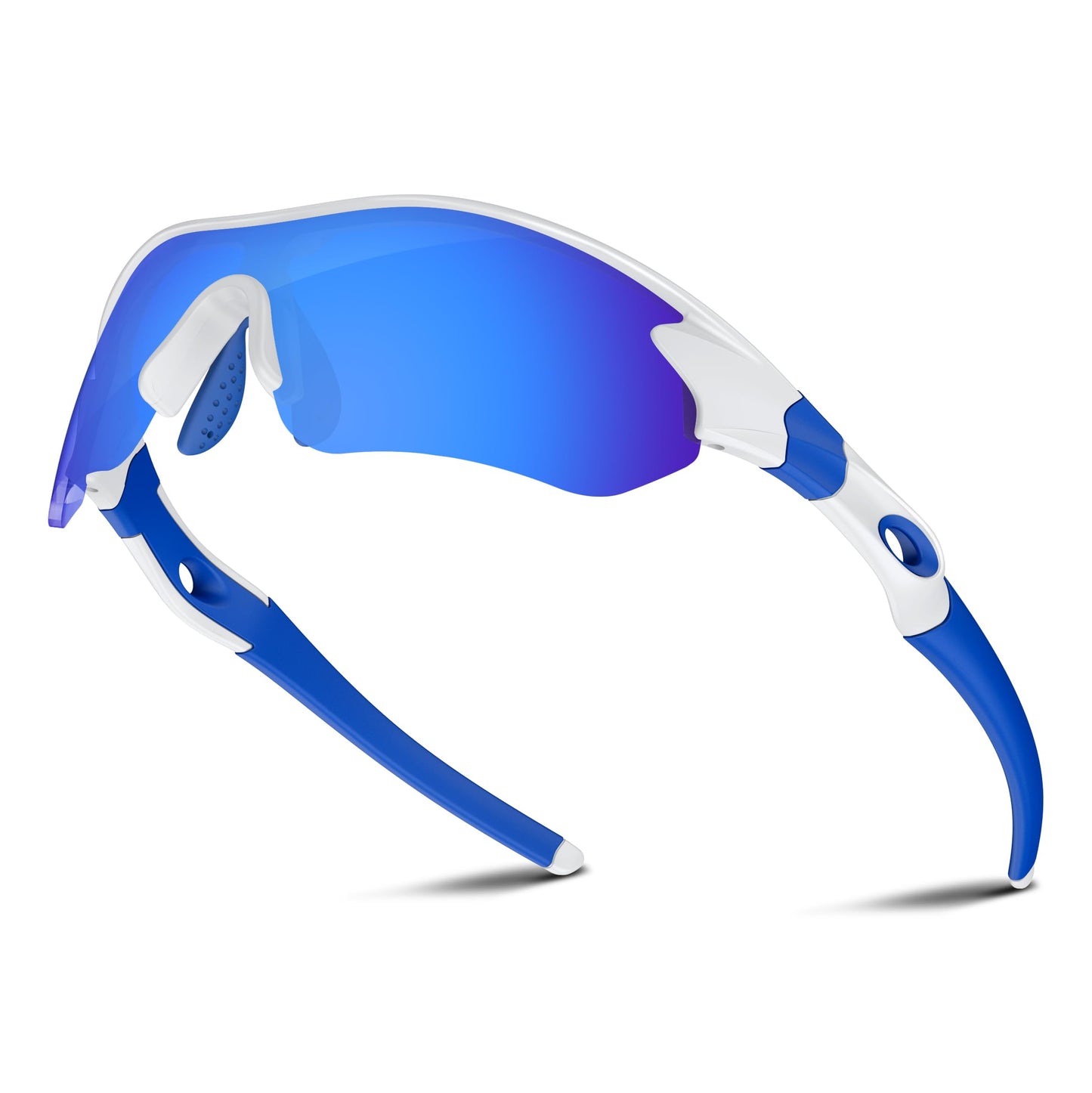 Rosemal Sunglasses Men Polarized Sports UV400 Protection TR90 Frame for Running Cycling Baseball Golf Tennis Hiking Fishing Driving