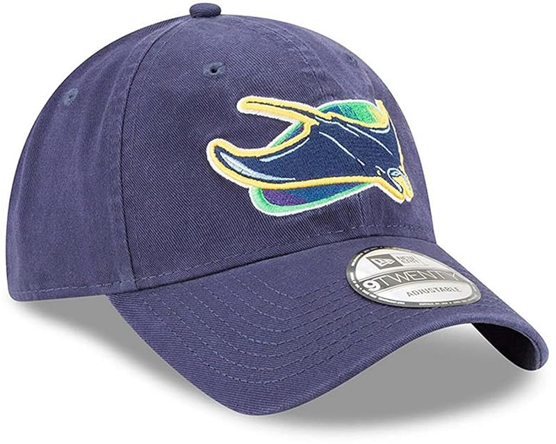 Tampa Bay Rays New Era Core Classic 9TWENTY Alternate Adjustable Hat Cap - One Size