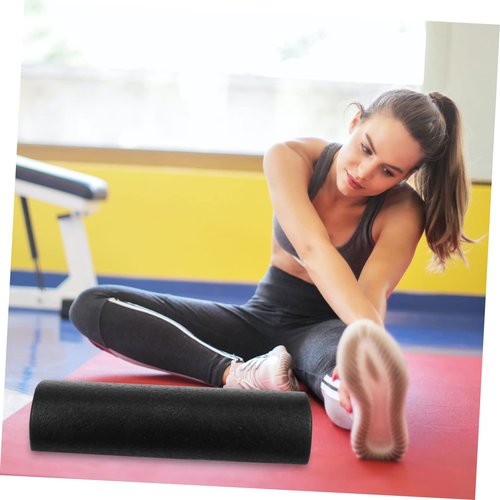 Toddmomy High Density Yoga Roller Smooth Massage Roller for Muscle Balance and Flexibility Exercises Yoga Accessory for Awareness