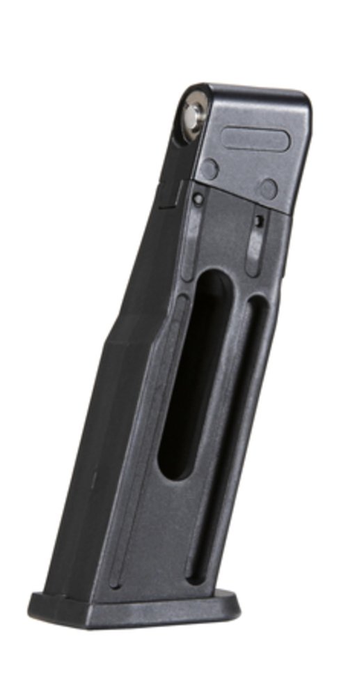 Elite Force unisex adult 16-Round Capacity, Fits USP Standard Action, Plastic Airsoft Magazine, Black, One Size US