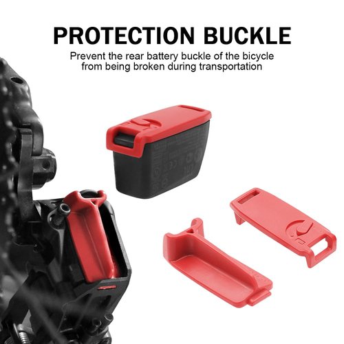 for SRAM eTap AXS Battery Protector Set (2-Pack) | Front/Rear Derailleur Cover | Waterproof & Shockproof | Compatible with Red/Force/Eagle Series (Transmission end)