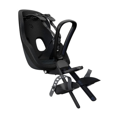 Thule Yepp Nexxt 2 Mini - Front Mounted Child Bike seat - Lightweight & Breathable seat - Adjustable footrests & footstraps - Fast Mount System - 5 Point Harness System - Magnetic childproof Buckle