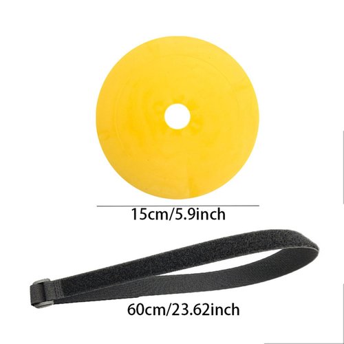 HUANGGG Football Training Targets Discs Portables Soccer Improvement Hit Rate Targets for Team Sports Practice