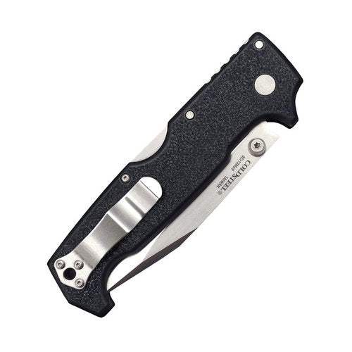 Cold Steel SR1 Lite 8Cr14MoV Steel 4" Clip Point Blade Griv-Ex Handle Folding Knife with Tri-Ad Locking Mechanism, Boxed