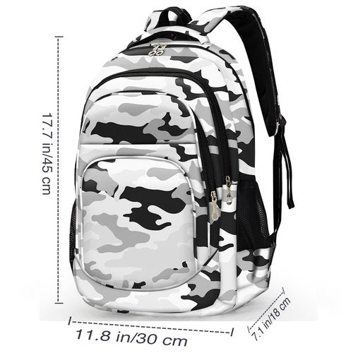 rickyh style Stylish Backpack: Multi-functional and Lightweight Bag for Travel, School, and Outdoor Activities