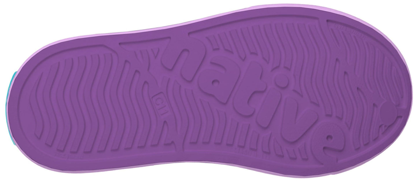 Native Shoes Unisex-Kids Jefferson Sneakers, Gossip Purple/Lavender Purple, 13 Little Kid