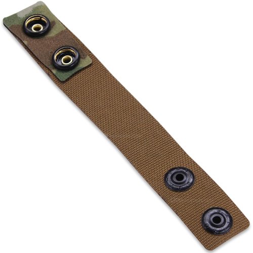 [4 Pack] Duty Belt Keepers - (Multicam) - (1000D/500D Cordura Nylon) - (Fits Belts Up to 2.00 Inches) - USA Made, Belt Keeper for Duty Belts, Water-Repellent, Prevents Movement & Ensures Stable Draw