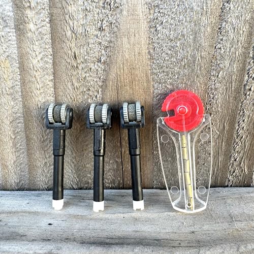 Replacement Flint Wheel Set for Clipper Lighter - 3 Pieces