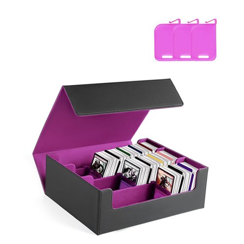 5Pcs Card Box Divider Clapboard Partition Board Trading Card Box Baffle Clip Portable Drawer Separators Board