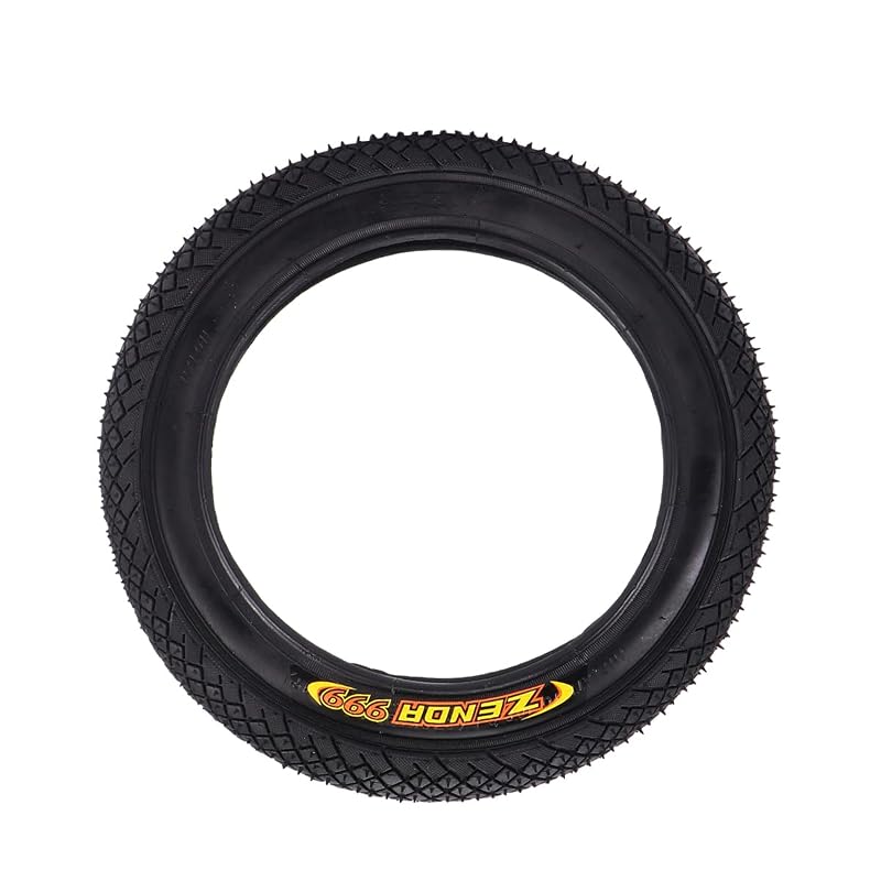 12 Inch Kids Bike Replacement Tire with Anti-Skid Rubber Tread